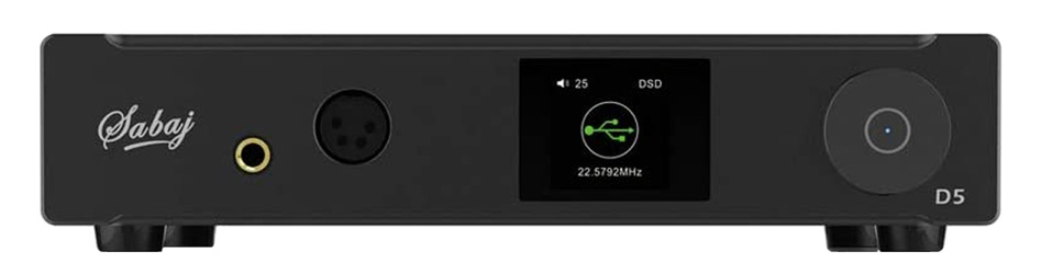 Sabaj D5 DAC Amplificateur Casque Symétrique ES9038Pro XMOS Altera 32bit 768kHz DSD512