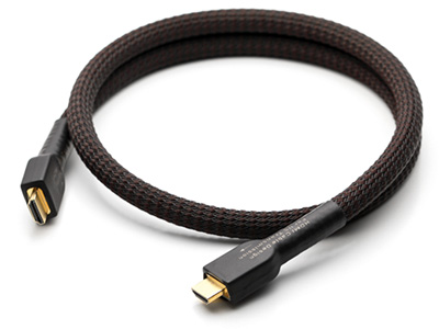 Gustard Line-02 Câble HDMI 2.0 I2S Cuivre OFC Plaqué Or 0.5m