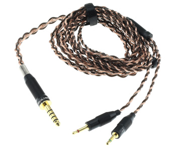 Sivga Câble pour casque Jack 4.4mm symétrique vers 2x Jack 2.5mm Mono Cuivre OCC 6N 1.8m