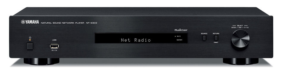 Yamaha MusicCast NP-S303 Lecteur Réseau Audio WiFi AirPlay DLNA Bluetooth 24bit 192khz DSD128