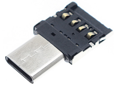Adaptateur USB-C mâle vers USB-A mâle OTG