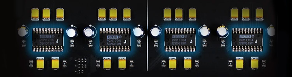 SMSL VMV D3 DAC Symétrique R2R 4x PCM1704 32bit 768kHz DSD512 MQA