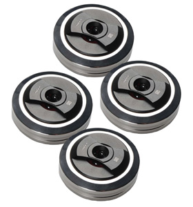 Audio Bastion X-PAD Ref Contrepointes Aluminium Acier Inoxydable Ø50mm (Set x4)