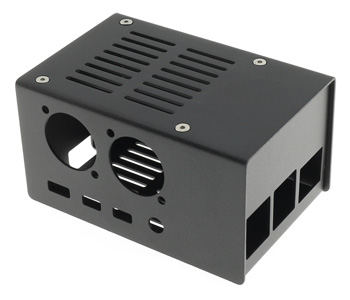 HiFiBerry Boitier Métal pour Raspberry Pi 4 et DAC+ XLR