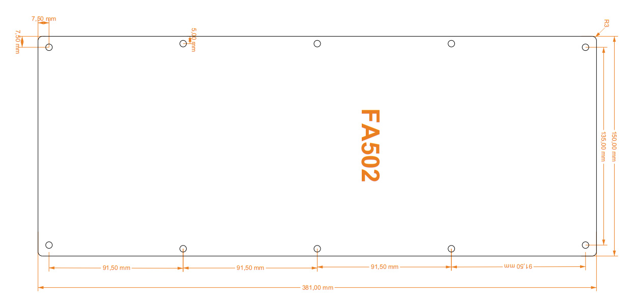 Hypex FusionAmp FA502 Module Amplificateur Ncore BTL 2x500W 4Ω