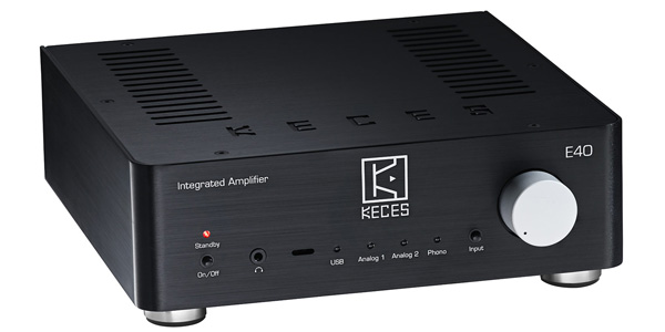 Keces E40 Amplificateur Class AB phono MM 2x65W 4Ω