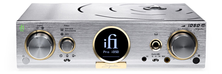 iFi Audio Pro iDSD Signature DAC Lecteur Réseau Amplificateur Casque XMOS XU2016 FPGA 32bit 768kHz DSD512 MQA