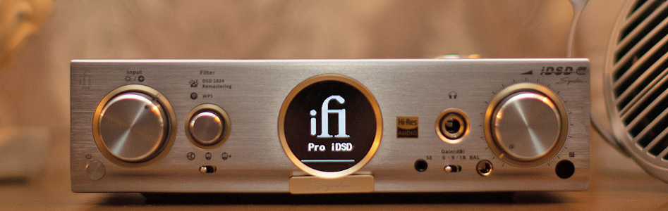 iFi Audio Pro iDSD Signature DAC Lecteur Réseau Amplificateur Casque XMOS XU2016 FPGA 32bit 768kHz DSD512 MQA