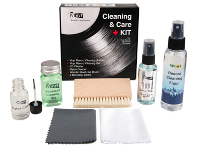 Winyl Cleaning Care Kit de Nettoyage Complet pour Vinyle
