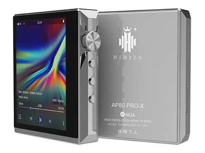 Hidizs AP80 Pro-X Baladeur Numérique DAP Symétrique 2xES9219C Bluetooth 32bit 384kHz DSD256 MQA