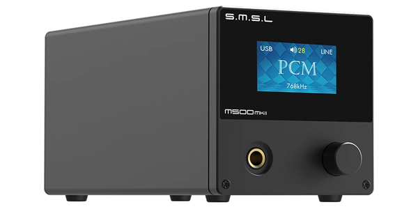 SMSL M500 MKII DAC Amplificateur Casque ES9038Pro XMOS XU216 Bluetooth 5.0 32bit 768kHz DSD512 MQA MQA-CD