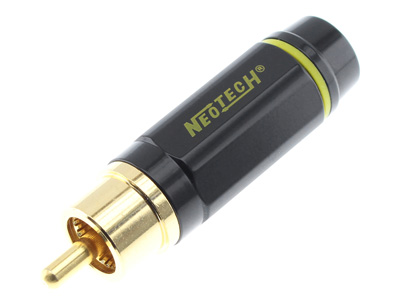 Neotech DG-2075 Connecteur RCA Coaxial 75Ω Ø9mm