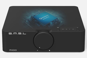 SMSL A100 Amplificateur Class D Infineon MA12070 Bluetooth 5.0 Subwoofer 2x80W 4 Ohm