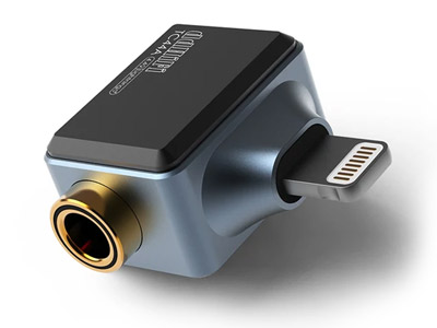 DD TC44A Adaptateur DAC CS43131 Lightning Mâle vers Jack 4.4mm Femelle 32bit 384kHz DSD256