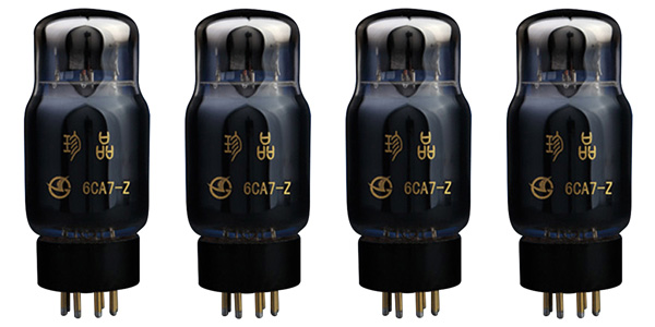 Shuguang Treasure 6CA7-Z Tubes Quad appairé