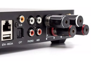 Octavio AMP Amplificateur Class D Lecteur Réseau TPA3250 PCM1798 2x65W 4 Ohm 24bit 192kHz