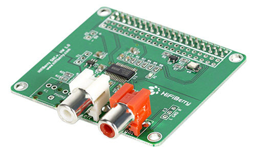 HiFiBerry DAC+ Module DAC pour Rasberry Pi Burr Brown RCA 24bit 192kHz