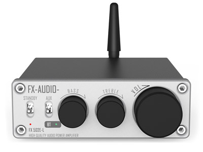 FX-Audio 502E-L Amplificateur Class D CS8673E Bluetooth 5.0 2x65W 4 Ohm