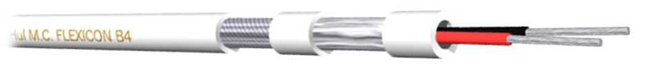 Van Den Hul Flexicon B4 Fil de Câblage Symétrique Cuivre OFC Plaqué Argent 0.205mm² Ø3.7mm