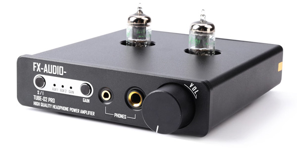 FX-Audio Tube-02 Pro Préamplificateur à Tubes 5725 / Amplificateur Casque Class A