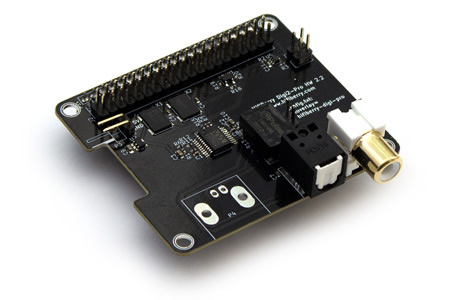 HiFiBerry Digi2 Pro Interface Numérique SPDIF pour Raspberry Pi 24bit 192kHz