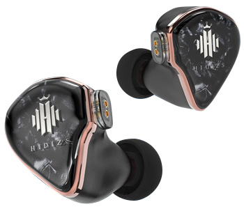 Hidizs MD4 Écouteurs Intra-Auriculaires IEM 8Ω 102dB 20Hz-40kHz Noir