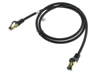 Câble Ethernet RJ45 Cat 8.1 40Gbps Blindé Plaqué Or 10m