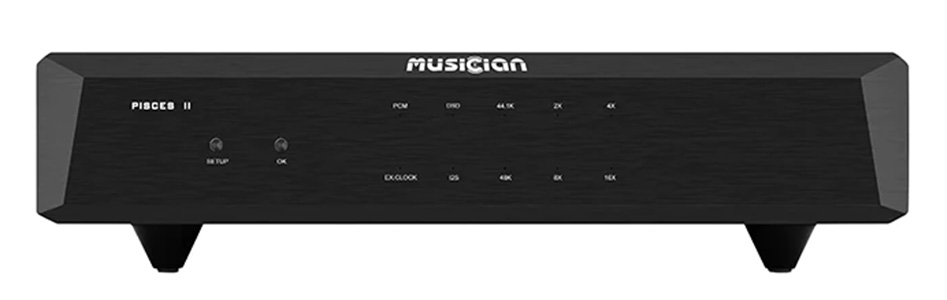 Musician Pisces II Interface Numérique I2S USB SPDIF 24bit 768kHz DSD512