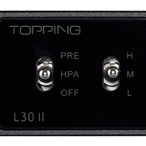 Topping L30 II Amplificateur casque NFCA Préamplificateur Noir