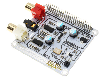 Module DAC pour Raspberry Pi 2x ES9023 24bit 192kHz