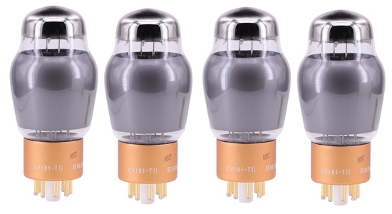 PSvane CV181-TII Tubes HiFi Double Triode (Quad Appairés)