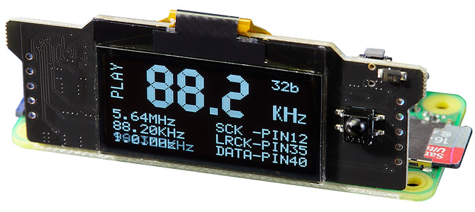 Ian Canada MonitorPi Module Écran OLED et Analyseur de Signal pour Raspberry Pi