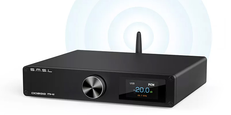 SMSL DO200 MKII DAC ES9068AS XMOS XU-316 Bluetooth 5.0 32bit 768kHz DSD512 MQA