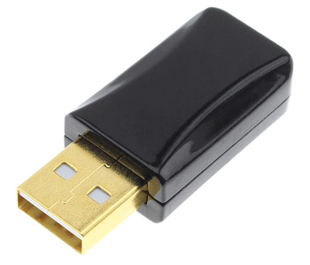 Connecteur USB-A Mâle Ø7mm Noir