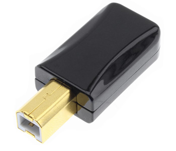 Connecteur USB-B Mâle Ø7mm Noir