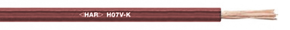 Lapp Kabel H07V-K Fil de câble multibrins cuivre 4mm² rouge