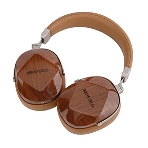 Sivga Oriole Casque Audio Dynamique Fermé Circumaural 32Ω 108dB 20Hz-20kHz Rosewood