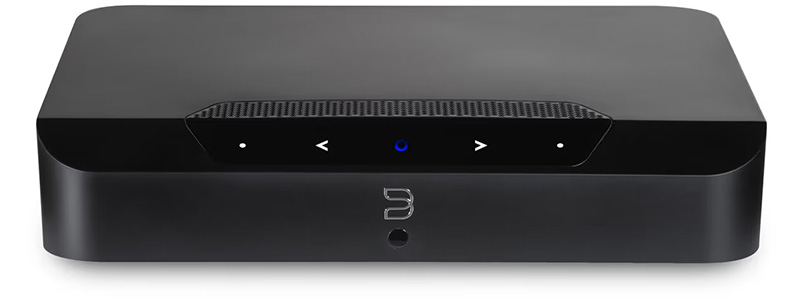 Bluesound Powernode Edge Amplificateur Réseau WiFi Bluetooth 5.0 2x40W 8Ω 24bit 192kHz Noir