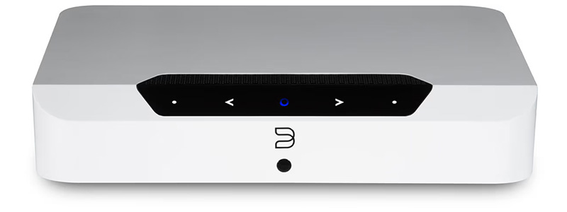 Bluesound Powernode Edge Amplificateur Réseau WiFi Bluetooth 5.0 2x40W 8Ω 24bit 192kHz Blanc