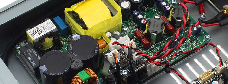 Audiophonics DA-S250NC Amplificateur Intégré Class D NCore DAC ES9038Q2M Bluetooth 5.0 2x250W 4 Ohm 32bit 768kHz DSD512