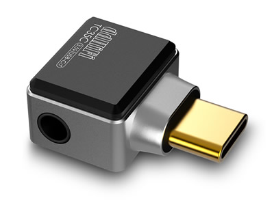 DD TC35C Adaptateur DAC AL5686 USB-C Mâle vers Jack 3.5mm Femelle 32bit 384kHz