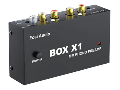Fosi Audio Box B1 Préamplificateur Phono MM