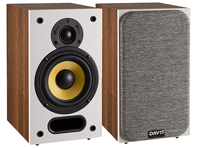 Davis Acoustics Ariane 1 Enceintes Bibliothèque 2 Voies 80W 88dB 55Hz-20kHz Noyer (La paire)