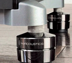 IsoAcoustics Gaia III Absorbeurs de vibrations 32kg Ø43x39mm (Set x4)