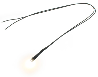 Ampoule LED sur Câble 8V Blanc Chaud 30cm