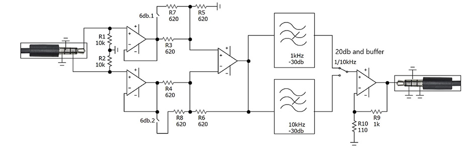 E1DA Cosmos APU Unité de Traitement Analogique Préamplificateur / Préamplificateur Microphone