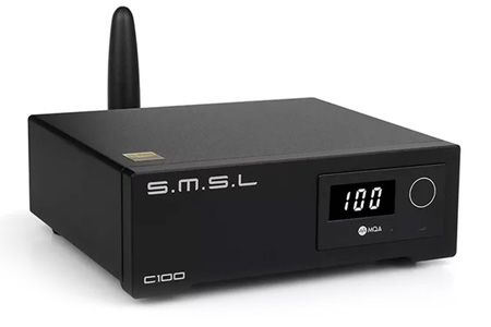 SMSL C100 DAC AK4493S XMOS XU316 Bluetooth 5.0 32bit 768kHz DSD512 MQA