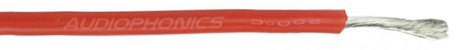 Fil de câblage Multibrins Silicone 14AWG 2mm² Rouge