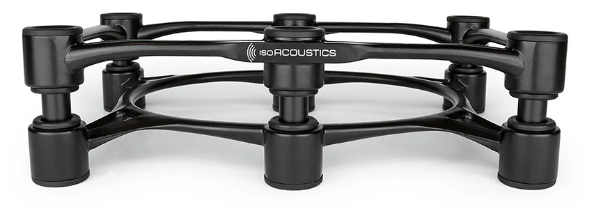 IsoAcoustics Aperta 300 Support d'Enceintes 300x200x75mm 27.2kg Noir (La paire)