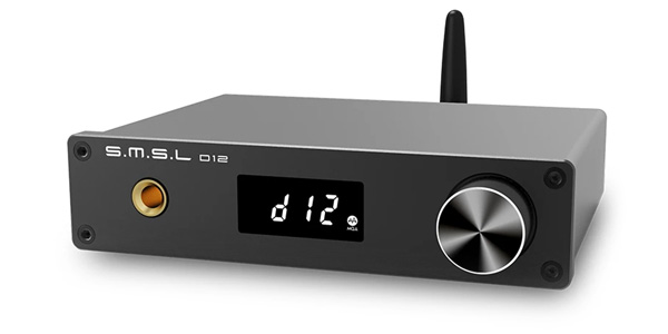 SMSL D12 DAC AK4493S XMOS XU316 Bluetooth 5.0 32bit 768kHz DSD512 MQA